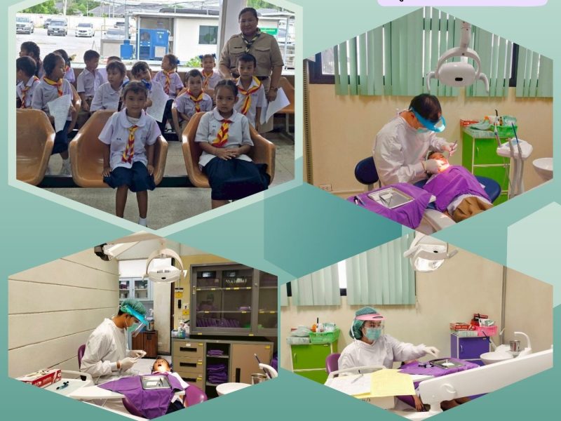 กลุ่มงานทันตกรรม จัดกิจกรรมตรวจคัดกรองสุขภาพช่องปาก เครือบหลุมร่องฟันและฟลูออไรด์ให้กับกลุ่มวัยเรียน ในวันที่ 3-4 กรกฎาคม 2568